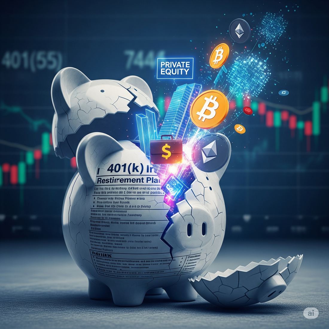 Trump's Executive Order Opens 401(k)s to Private Equity and Crypto: What It Means for Investors