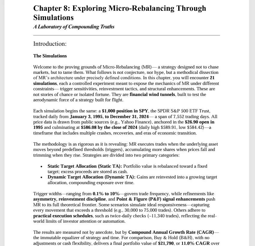 Standard Edition - The Art of the Micro-Rebalance: The New Financial Frontier Index Rebalancing