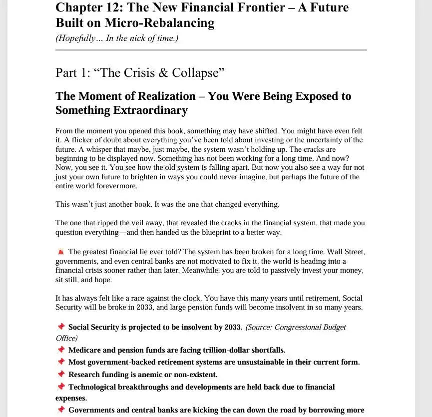 Standard Edition - The Art of the Micro-Rebalance: The New Financial Frontier Index Rebalancing