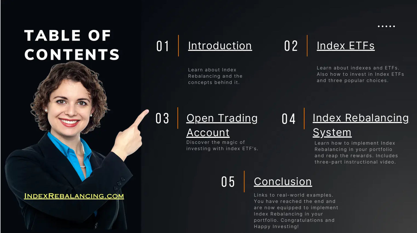 Index Rebalancing - 56 Page Guide to invest in index ETF.